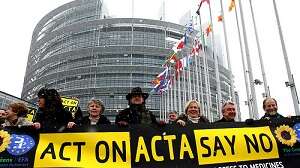 Euroopan parlamentti aikoo kaataa ACTA-sopimuksen